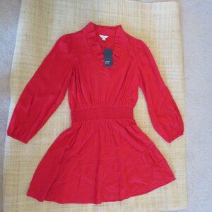 NWT Crown & Ivy Long Sleeve Mini Dress Sz S